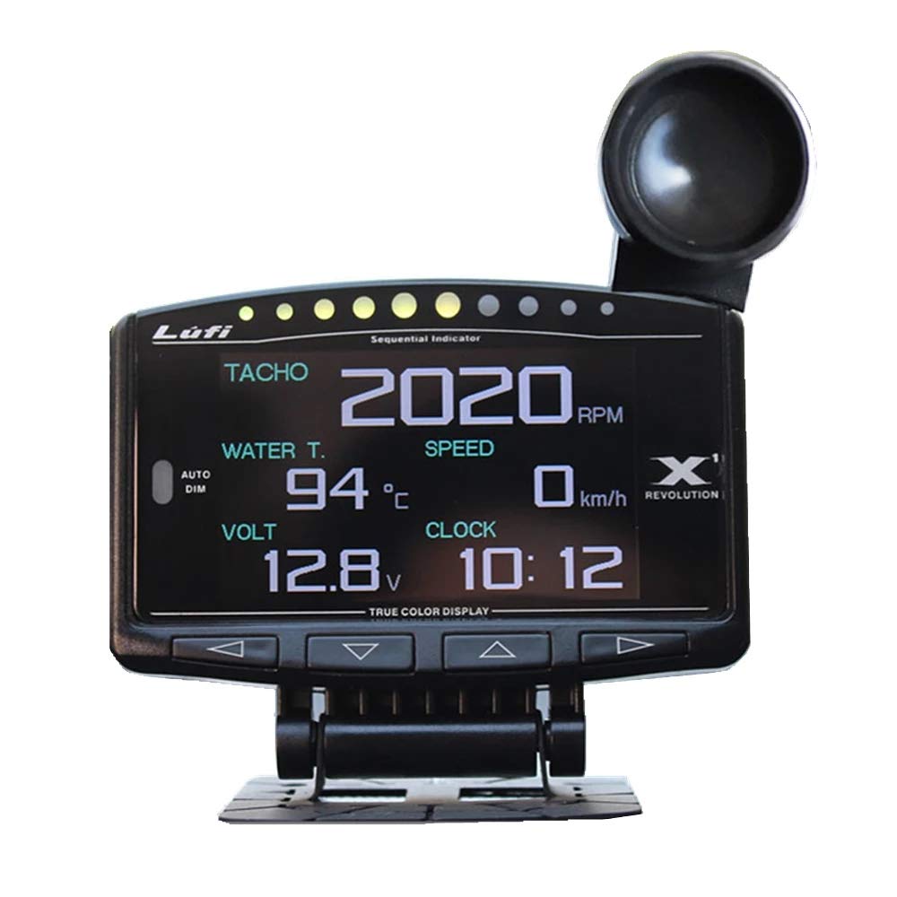 

LUFI X1 Английский OBD Автомобильный HUD Проекционный Дисплей, Отображает до 38 Данных