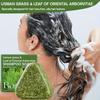 120g Usman Grass and Platycladus Orientalis Leaf Shampoo Soap, Cleaning, Removes Loose Dandruff, Control Oil, Nourish,repairs Split and Damaged Hair