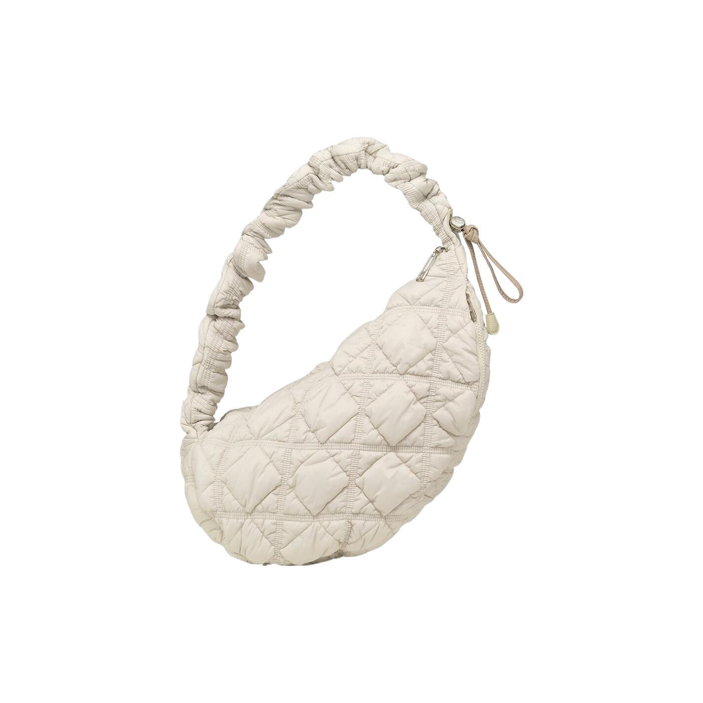 

New CARLYN Nylon Cloud Bag, Handbag, Shoulder Bag Women s Spring Gray H73112010G 39.1*15.0*24.9CM