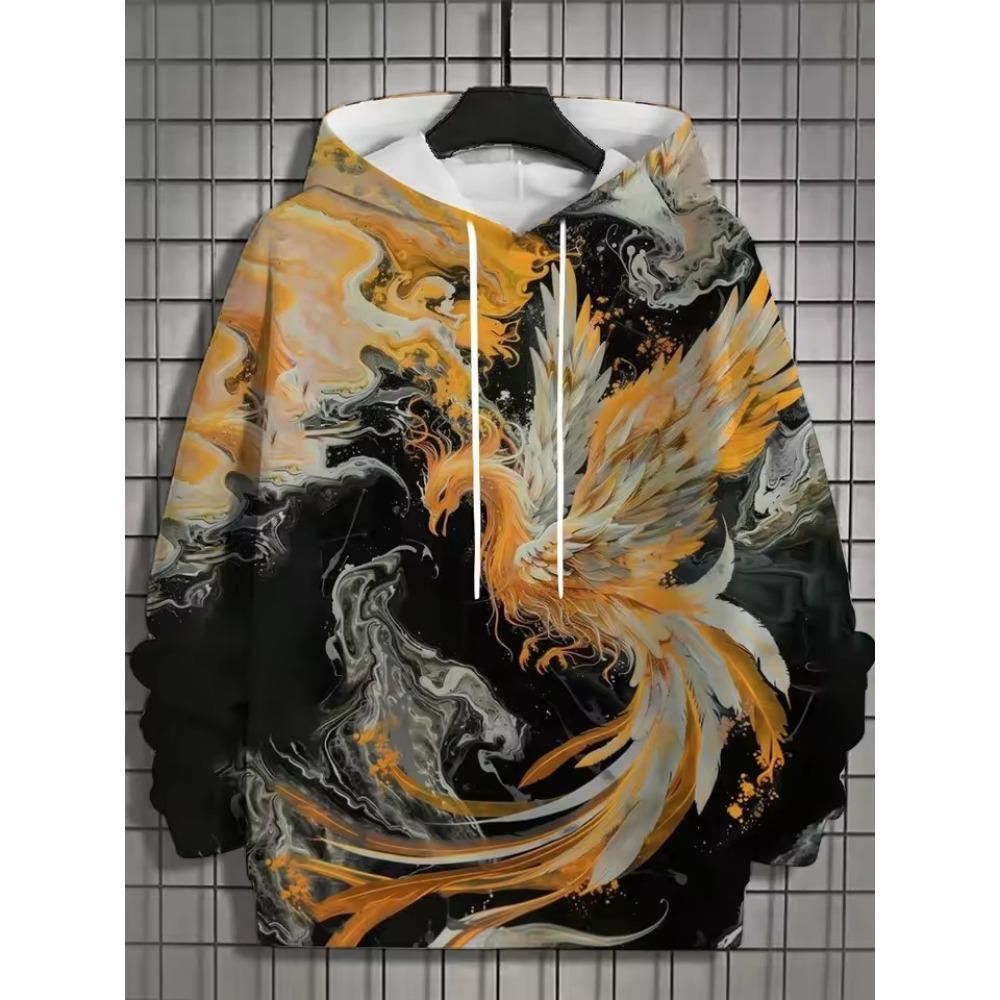 Japanese Samurai Ninja 3D Hoodie Pullover Jacket Cosplay Costume Anime 3D Sweatshirt Men's Casual Pullover