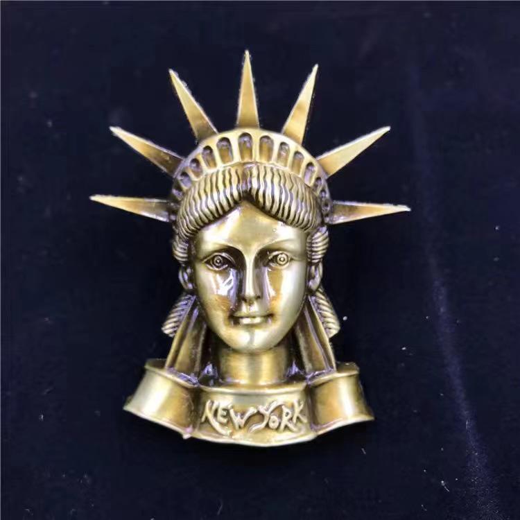 USA Refrigerator Magnet Souvenir - Statue of Liberty, NYC, LA, SF, Hawaii, Boston