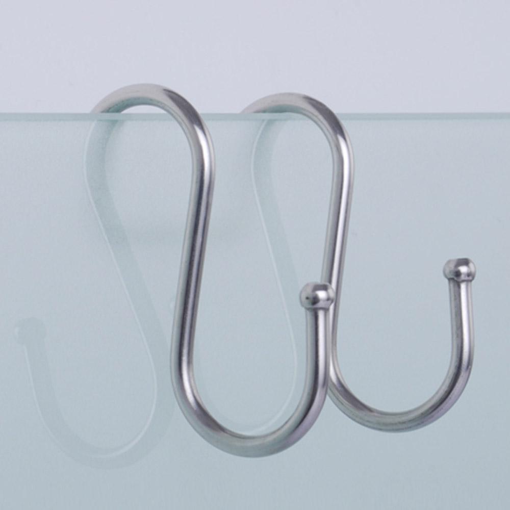 Hanger Home Door Accessories Bathroom Double S Shape Hanger Rack Storage Hook Organizer
