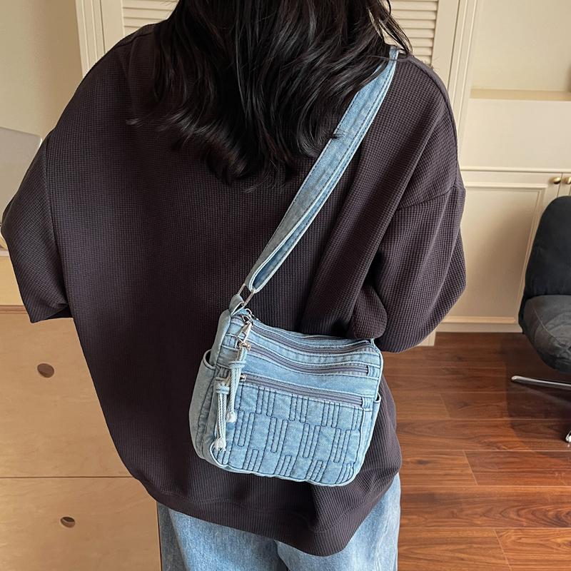 

Denim Small Square Bag Women Shoulder Bag