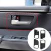 ABS Carbon Fiber Inner Door Bowl Trim Cover For Toyota Tundra/Sequoia -24