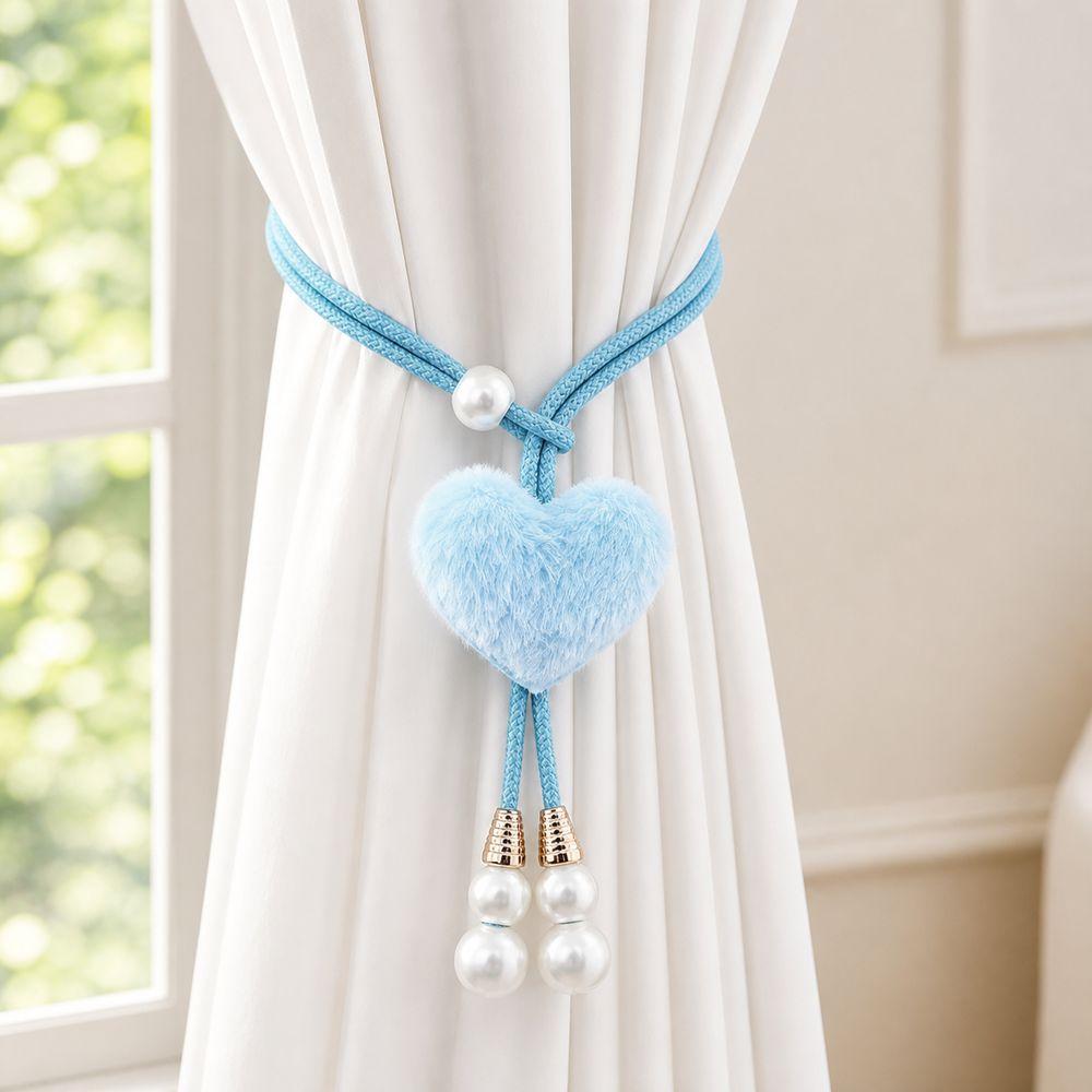 Faux Pearl Tassel Curtain Holdback Rope Drapery Tieback Cute Window Curtain Tie  Home Decor