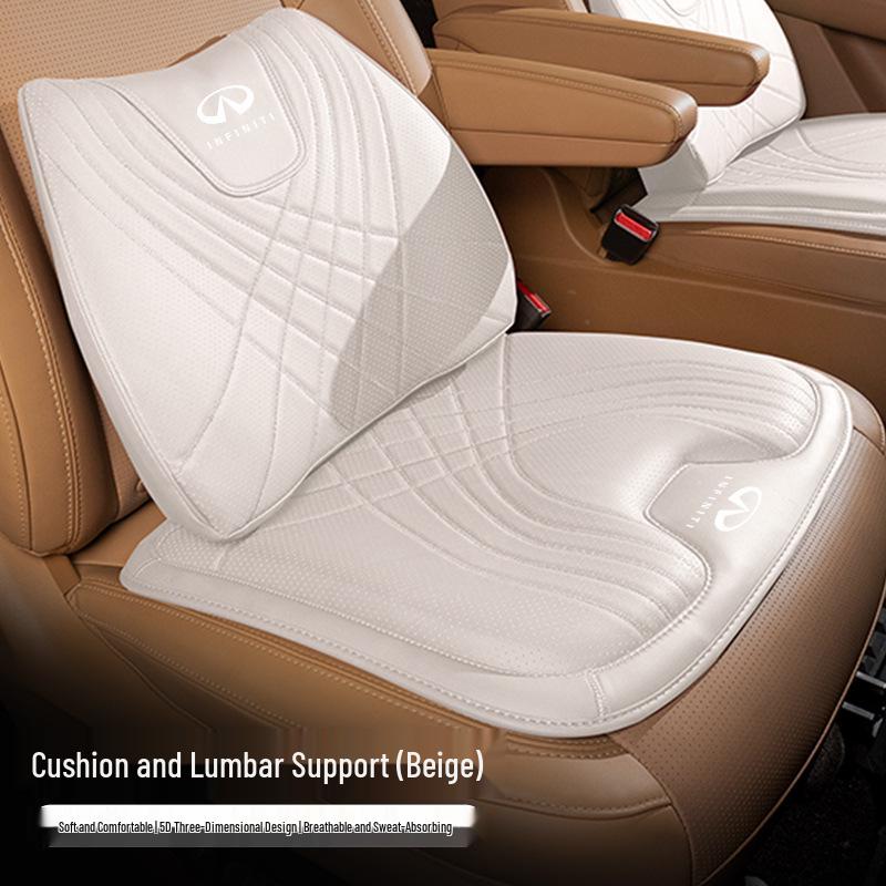 Universeel All-Season Stoelkussen met Lendensteun voor Infiniti Q50L/QX50/QX60/Q70L