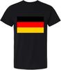 Germany Flag Tee Unisex T-Shirt for Men Or Women, Black