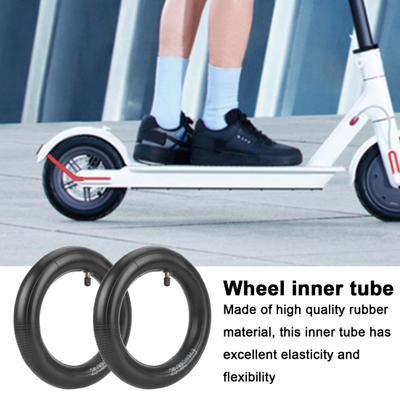 2 stuks binnenband voor Xiaomi elektrische scooter 8.1/2X2-156A 8.5-inch blauwe streep dikke butylrubber opblaasbare band met rechte ventielsteel vervanging