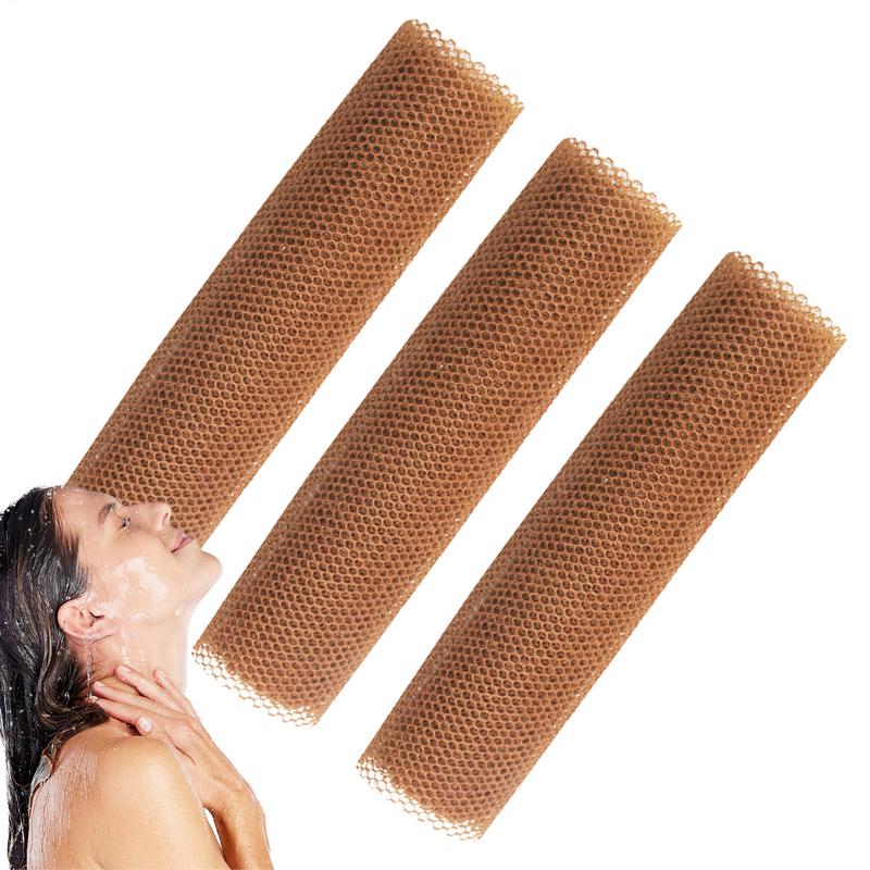 African Net Sponge Exfoliating Bath Scrubby Towel Double Side Loofah Towel Back Shower Scrubber for Getting Smoothing Skin
