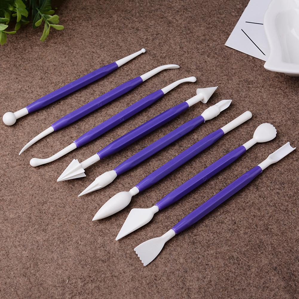 8pcs/set Soft Clay Plastic Carving Tool Safe Baking Suit