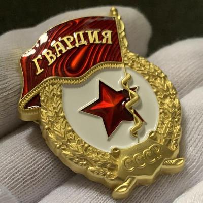 Medaglia Vittoria Sovietica Aquila Bicipite Ordine del Coraggio Spilla