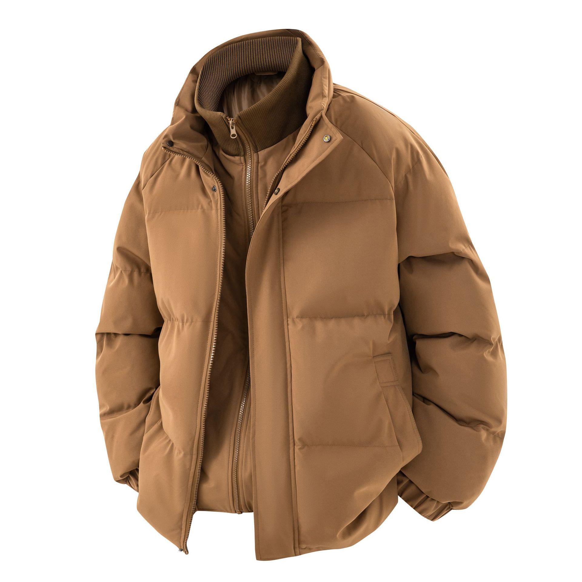 Best-Selling Men s Trendy Cotton Jacket - 2026 New Style Versatile Winter Coat M