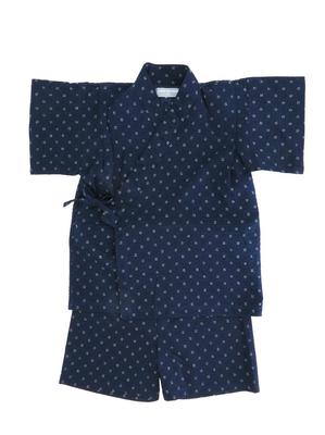 ANS Sizes and Made In Perfect for Summer Bon Odori and Fireworks Displays Children's Jinbei, Boys' 80, 90, 95, 100% Cotton, Japan, Black, Festivals,