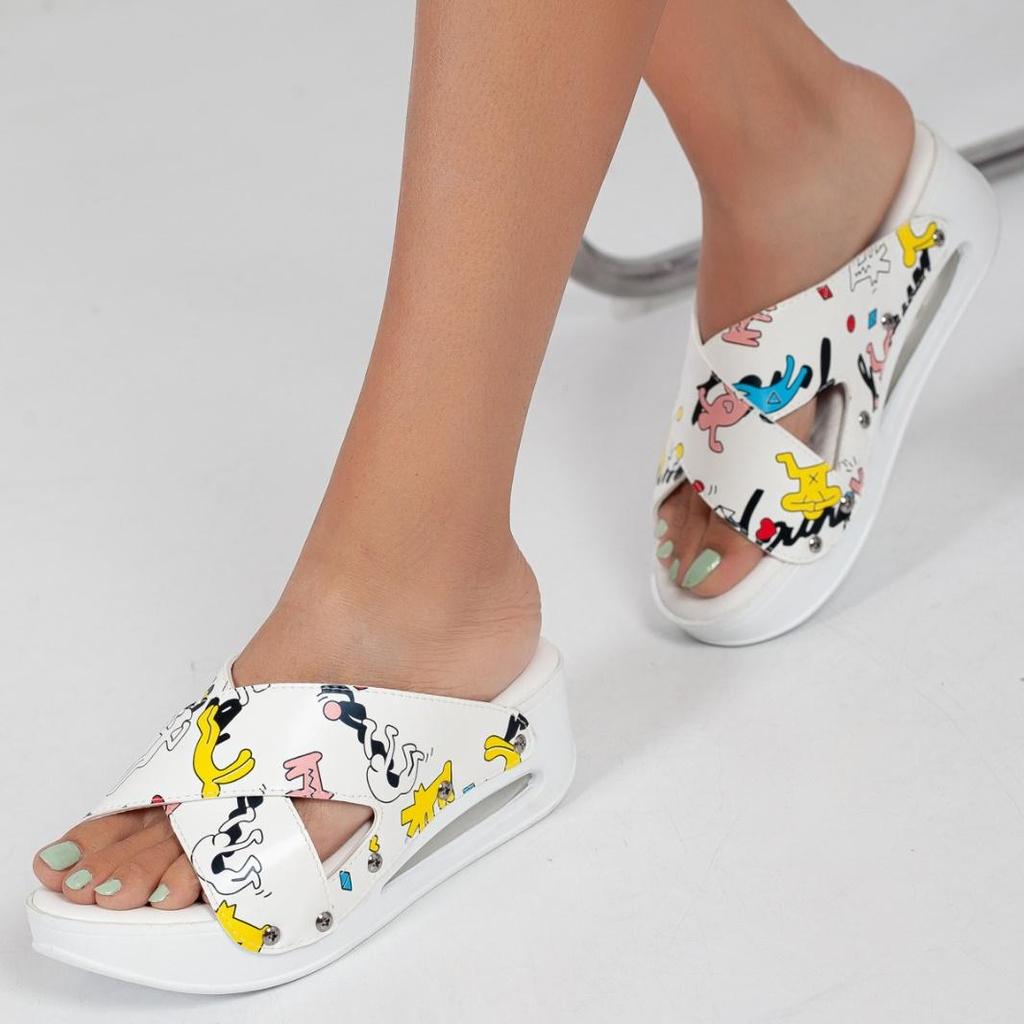 Pantofole da Donna Nuove Sabot Ortopedici Sandali Base Ortopedica Infermiere Medico Ospedale Medico Casual Qualità Morbido Comfort Antiscivolo Zoccolo
