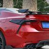 Hintere Rückleuchten Dekoration Zierleiste Leuchten Abdeckungen ABS Schwarz für Toyota Camry 8. achte Generation 2018-2021 DIY Dekoration Abdeckung
