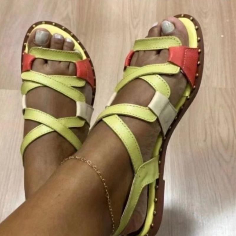 New Style Flat Shoes Cool Women's Shoes Large-sized Sandals
