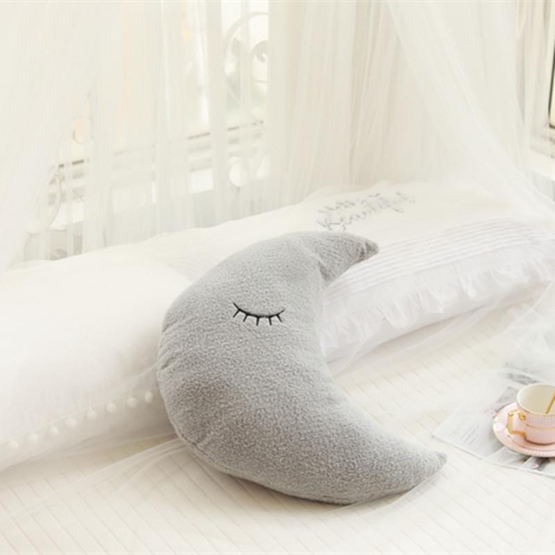 

Sky Series Cloud & Moon Plush Throw Pillow Set - Star, Raindrop, Sofa Cushion for Kids Room Decoration See Description