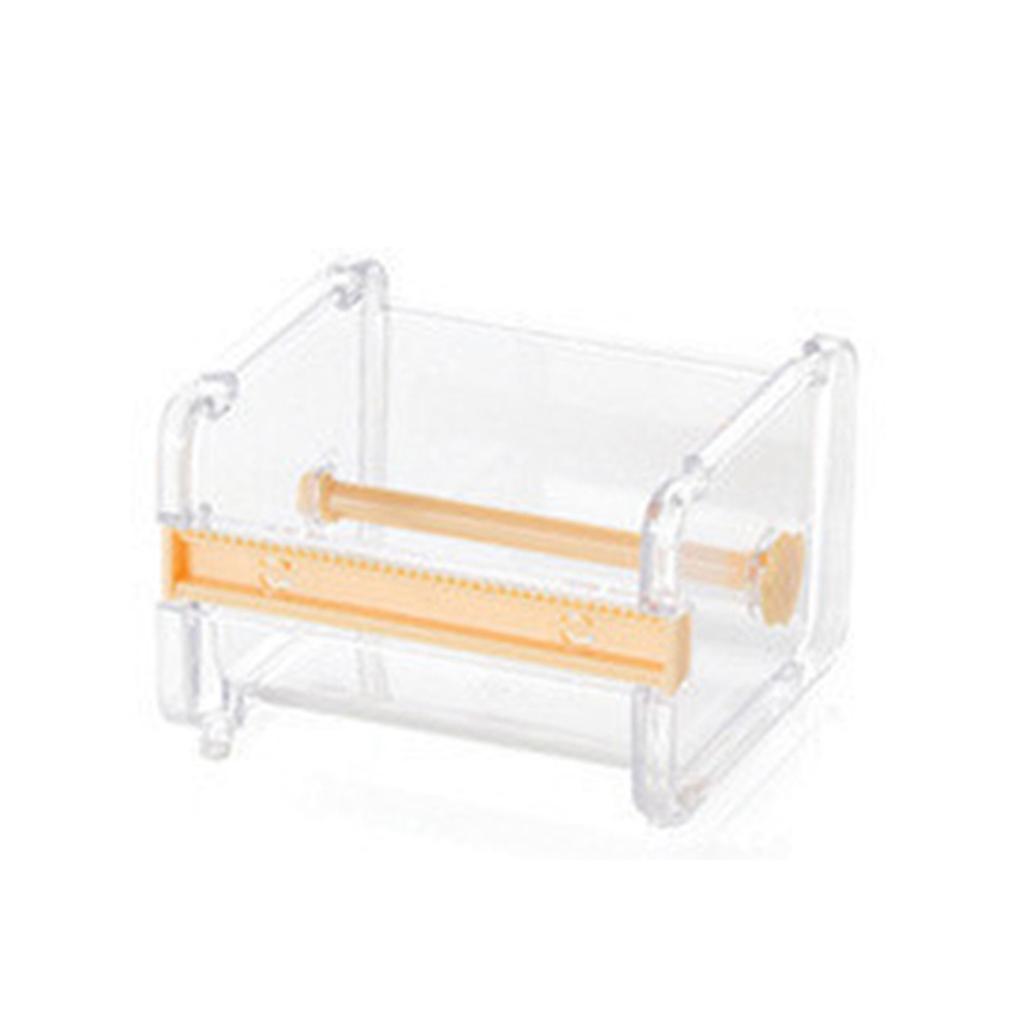 Tape Dispenser Cutter Roll Tape Holder Organizer Desktop DIY Sticker Roll Tape Cutter Dispenser Office Desk Accessory