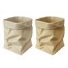 Cute Paper Bag Style Pen Holder 3D Printed Pencil Cup Desk Stationery Makeup Brushes Organizer for Workspace Office School Supplies