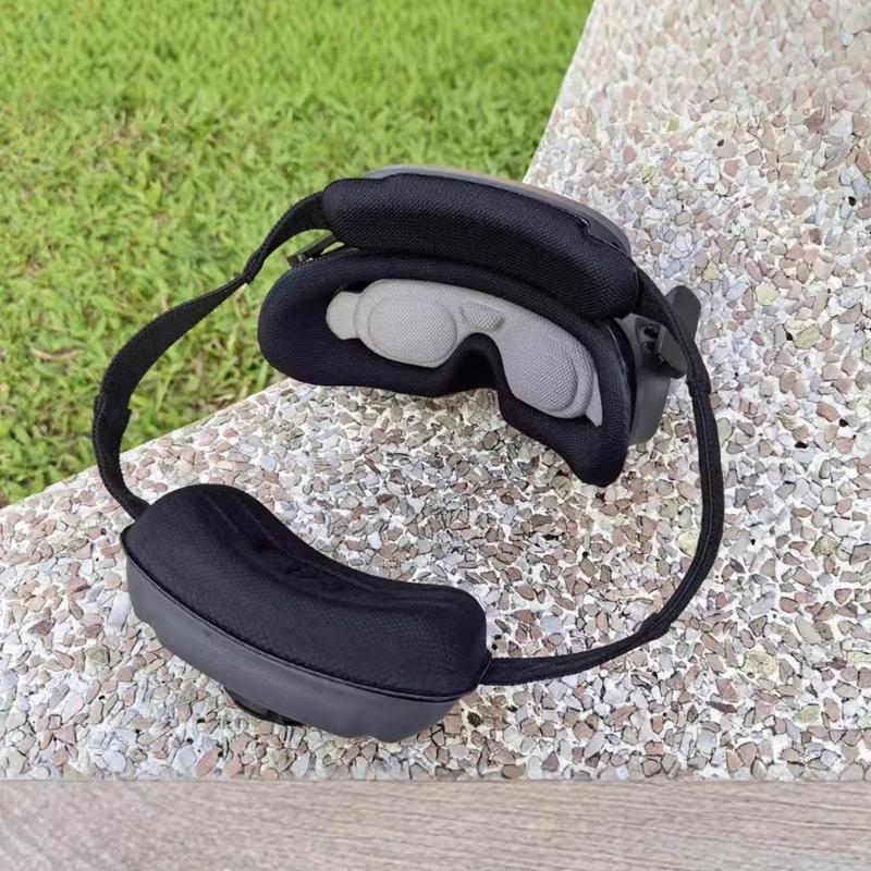 VR Headstrap Eye Pad Protector Backhead Forehead Support for Avata 2 Goggles 3 Flight Glasses Enhances Comfort
