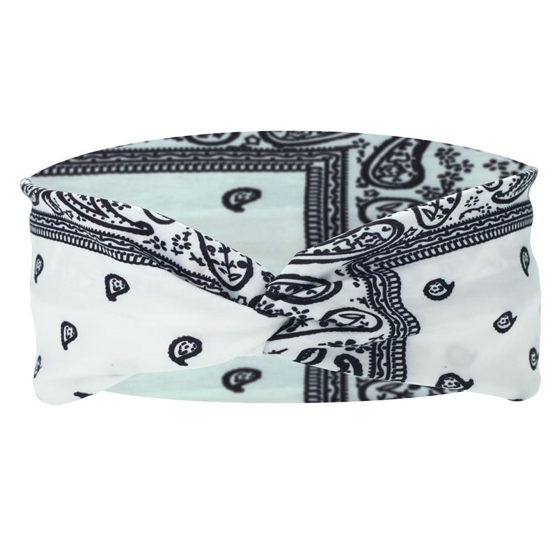 Women Knot Headband Yoga Sport Athletic Boho Knotted Headband Turban Criss Cross Twisted Head Wrap Hair Bands for Women Girl