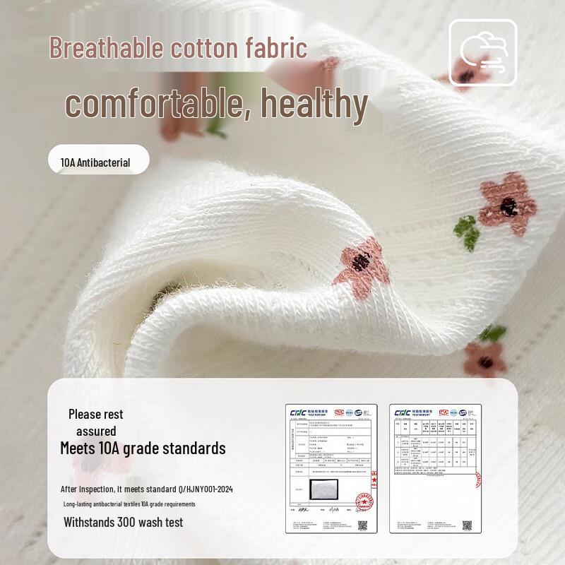 FitonTon Women's Cotton Boxer Safety Shorts 2-Pack