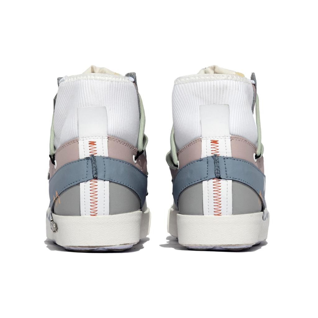 Nike Blazer 77 Jumbo Cuir Équilibre Mi-montantes Chaussures de Skateboard Unisexe Beige Blanc Vert Rose DD3111-100(TeamM-DanteS-BOX)