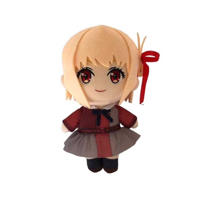 Anime Game Lycoris Recoil Nishikigi Chisato  Inoue Takina Soft Stuffed Doll Kawaii Cartoon Plushie Toy Cute Kids Christmas Gift