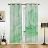 Marble Texture Aqua Curtains for Bedroom Living Room Drapes Kitchen Children's Room Window Curtain Modern Home Decor