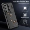 Slide Camera Protection Armor Magnetic Phone Case for Samsung S25 S24 S23 FE S22 Ultra A56 A36 A16 A06 A54 A55 A35 A25 A15 Cover