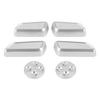 6pcs Auto Seat Adjustment Button Cover Trim Aluminium Alloy Fit for Tesla Model 3YXS