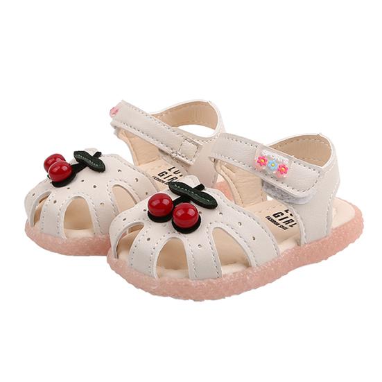 Summer Cartoon Anti Slip Breathable Comfortable Soft Sole Sandal Baby Girl Shoes