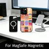 S-Sardines F-Fish Art Phone Case For iPhone17,16,15,14,13,12,11 Plus,Pro Magnetic with Magsafe Wireless Charging