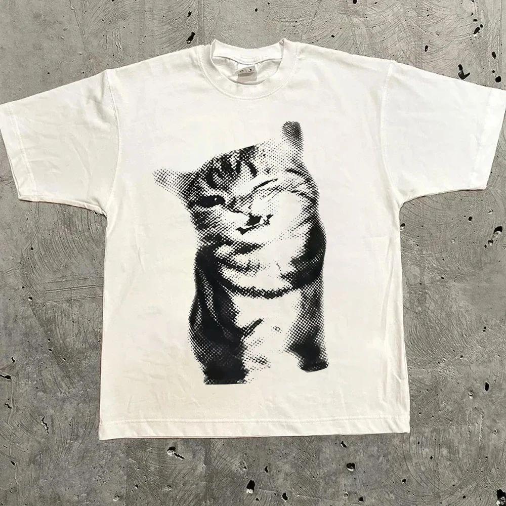 Harajuku Letter Graphic T Shirts Y2k Tops Unisex Wounisex High Street Oversized T Shirt Pro Choice Streetwear Vintage Tee Clothing