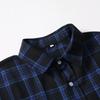 Mens Button Down Shirts Regular Fit Long Sleeve Casual Plaid Shirt