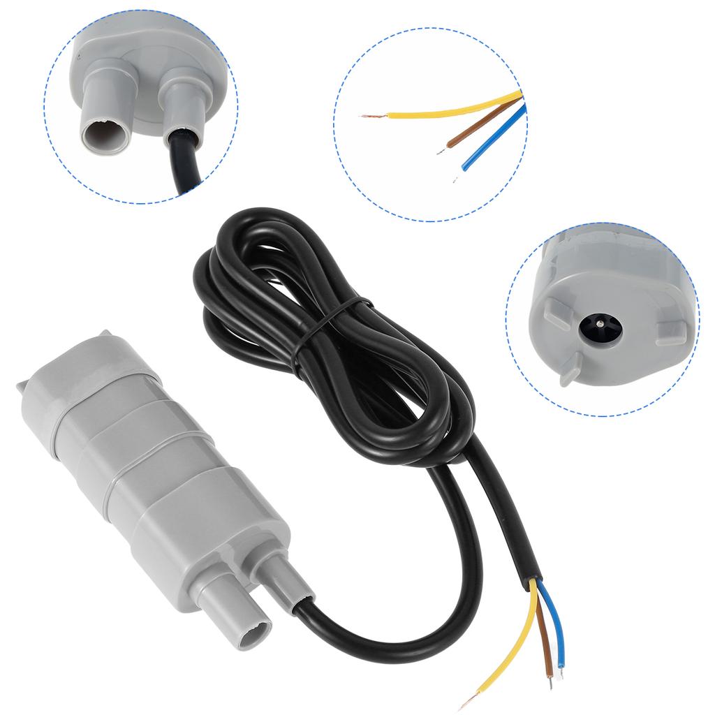 Mini Water Pump DC 12V Submersible Water Pump 900L/H Portable High Flow Pumps Compact High Lift Diesel Oil Water Pump for House