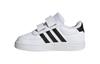 Focus Breathein Breaknet 2.0 Synthetic Leather Abrasion Resistant Low Top Skateboard Shoes White HP8970