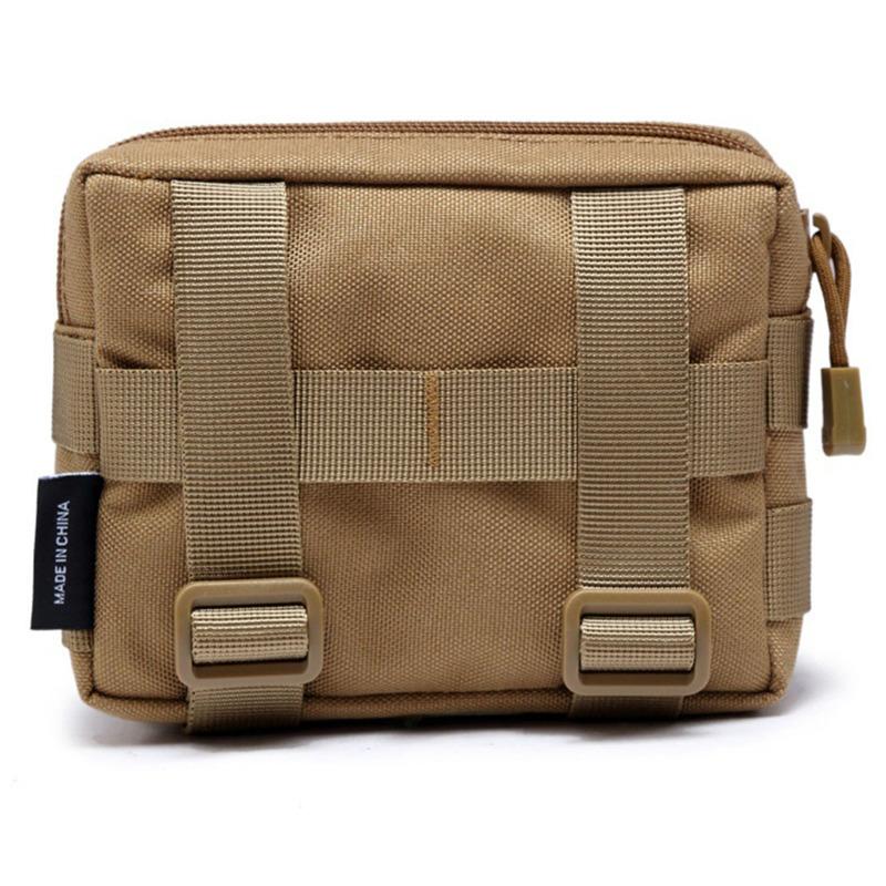 Outdoor Tactical EDC Carry Tool Waist Bag Molle Vest Tactical Accessory Bag Medical First Aid Bag Hunting Bag Survival Equipment