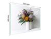GLASSCHNEIDEBRETT 52x40 BLUMEN