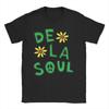 Magliette da Uomo Donna De La Soul ATCQ A Tribe Called Quest Abiti in Puro Cotone Vintage Maniche Corte Magliette Taglie Forti