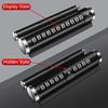Car Temporary Parking Card Rotate Phone Number Plate Aluminum Parking For Peugeot 307 308 3008 207 208 407 508 2008 5008 107 106
