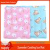 Summer Cool Cartoon Ice Pad: Cute Cooling Seat Cushion for Office, Car, or Home