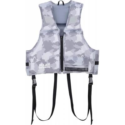 Captain Stag Captain Stag Schwimmweste Seaside Schwimmweste Weste für Erwachsene Neue Camouflage mit Reflektorband und Taschen