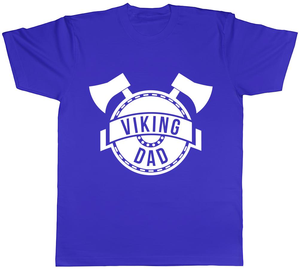 Viking Dad Fathers Day Birthday Unisexs TShirt Tee