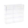 Acrylic Car Display Box 1:64 For Hot Wheels Car Model Toy 8 Grid Cabinet Rack Dustproof Stackable Car Storage Boxes Transparent