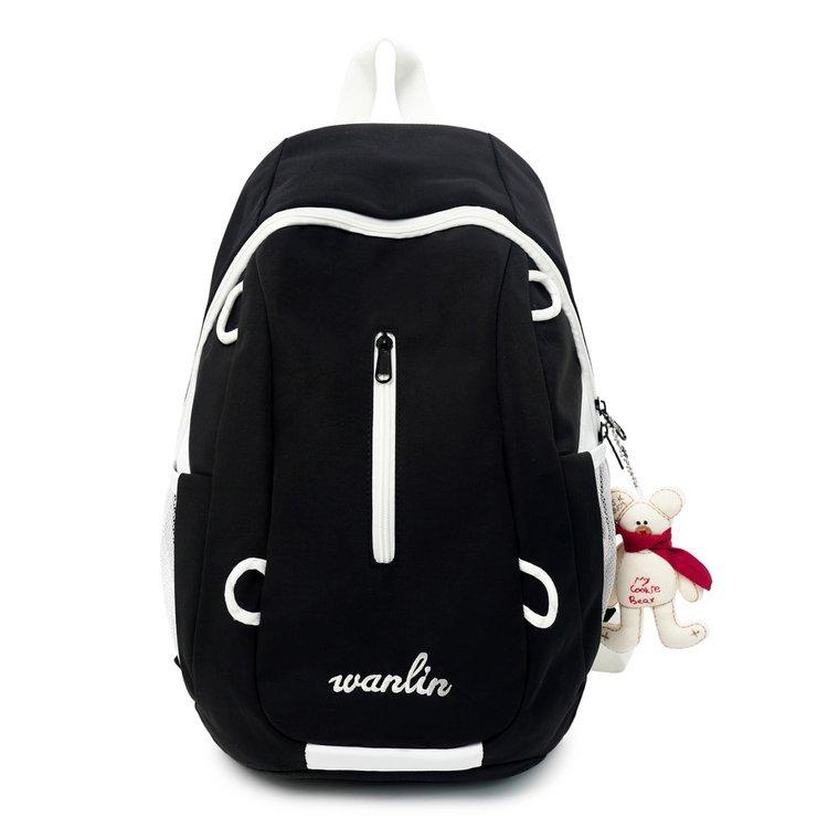 Schoolbag new backpack unisex large capacity simple lightweight student travel backpack ins college bag
