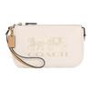 COACH Nolita Refined Pebble Leather Wrist Bag Clutch Small Women's Ecru (Unisex) Clutches C4653 IMSQQ