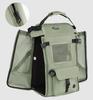 Wakytu British Pet Double Shoulder Backpack for Small & Medium Dogs - Large Capacity Outdoor Mountaineering Bag