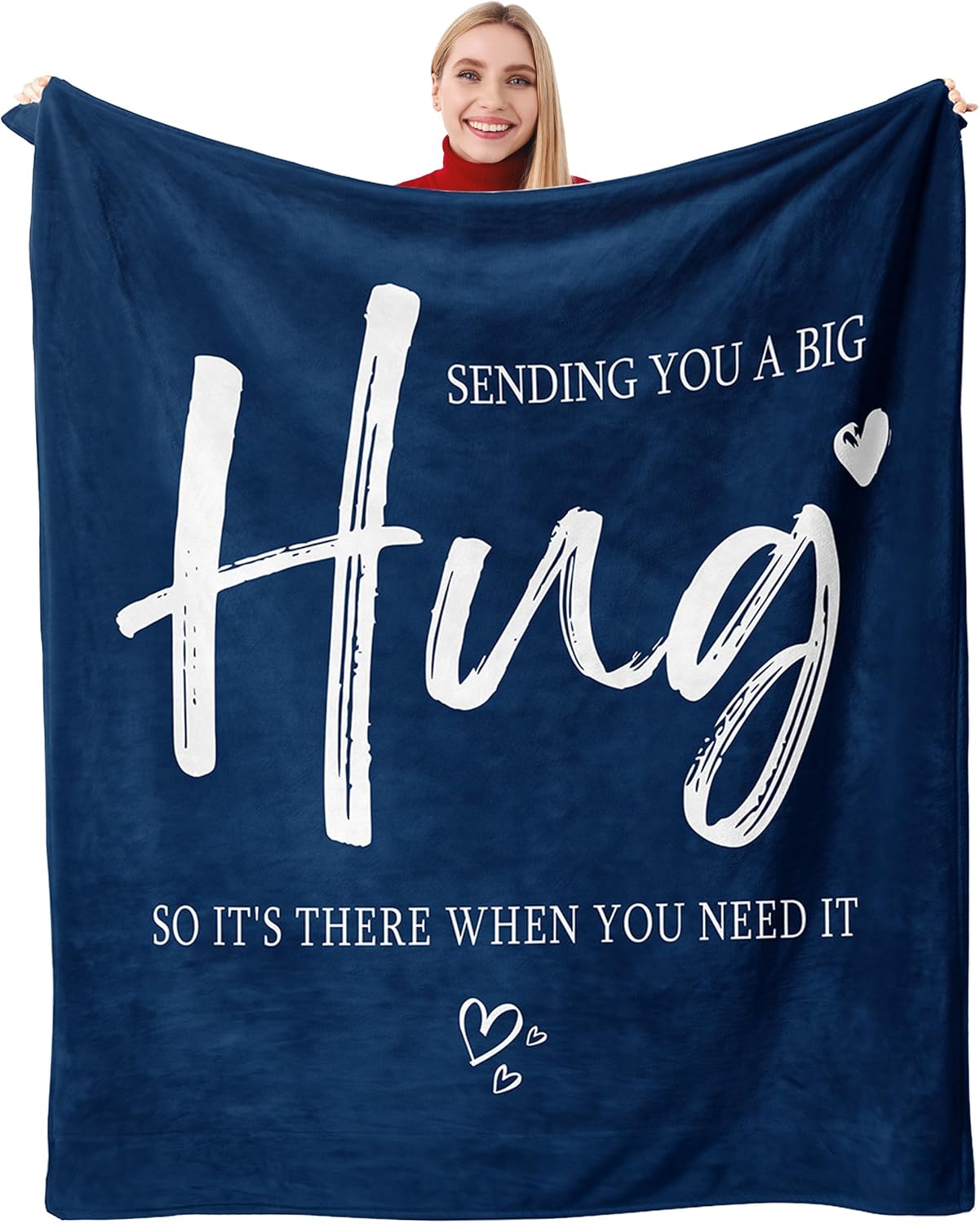 

Healing Hug Throw Blanket Sympathy Breast Cancer Gifts Get Well Soon for Women Men Inspirational x 40x50in