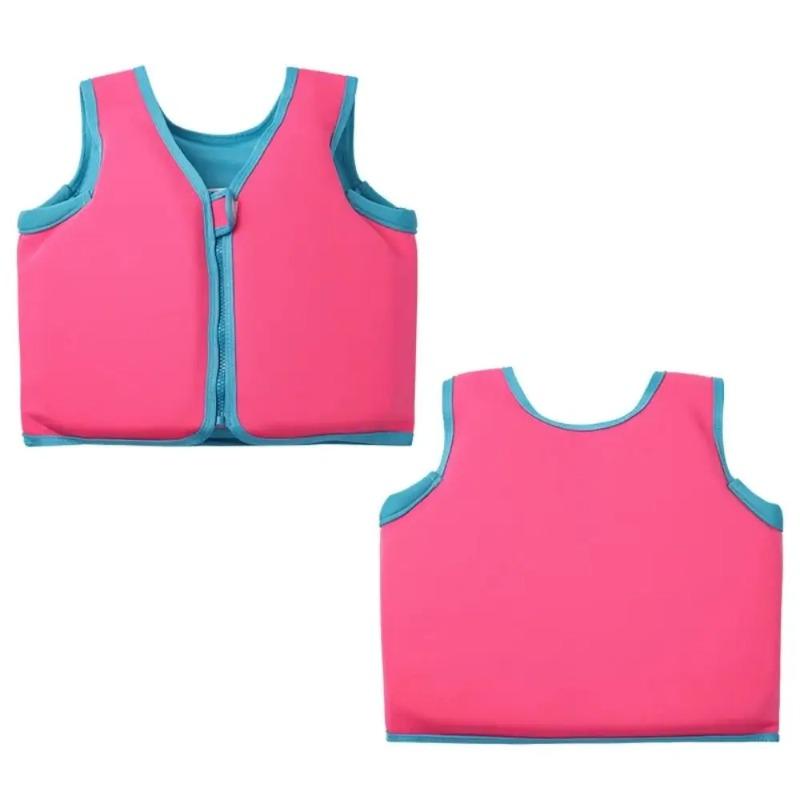 Swimming Vest Child Buoyancy Anti Rollover Stable Baby Swimming Jackets Cartoon Adjustable Swim Camping Vest